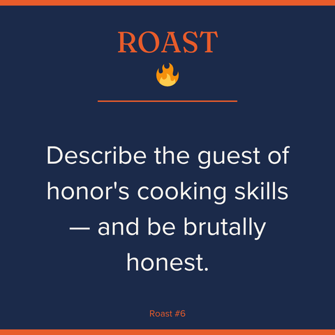 Toast Or Roast Card Game